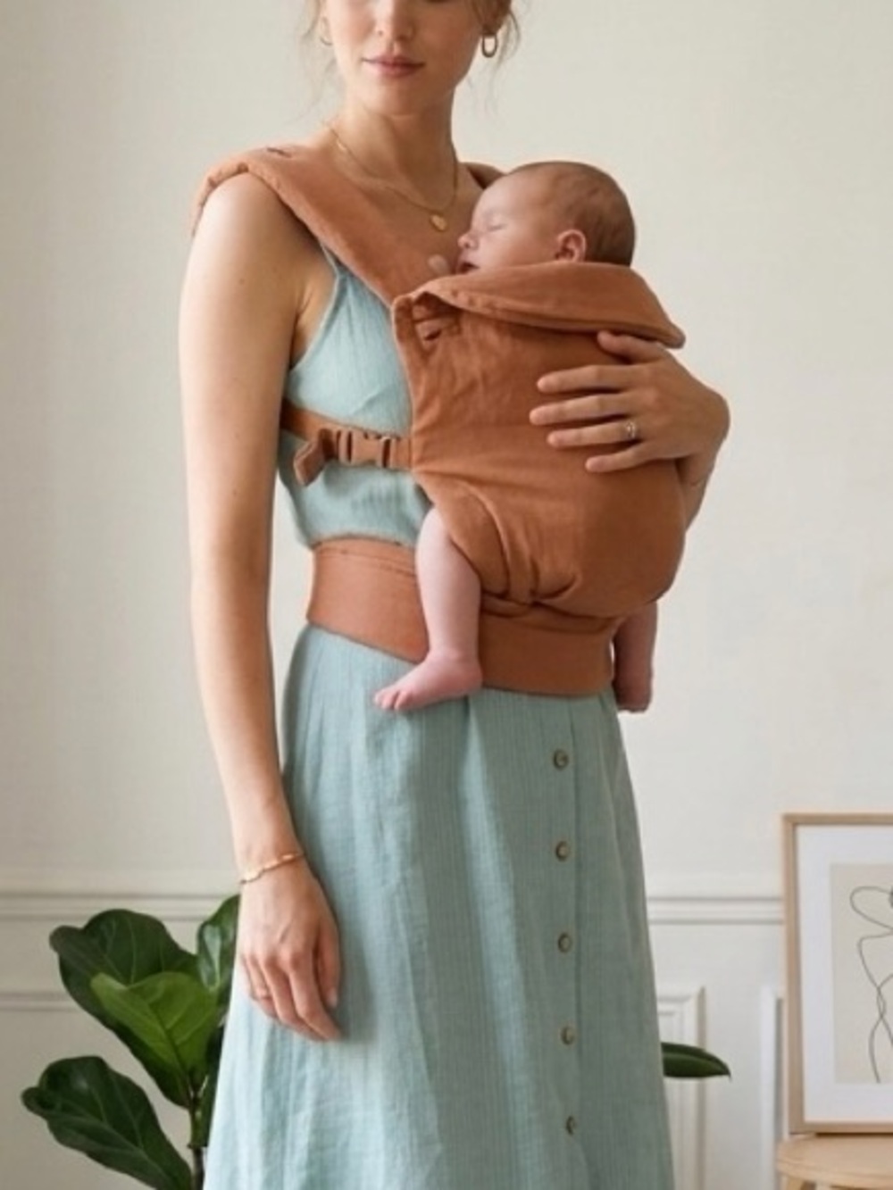 Wildbird Linen Aerial Carrier in Willow
